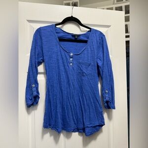 Banana Republic 3/4 Sleeve Shirt Size Medium